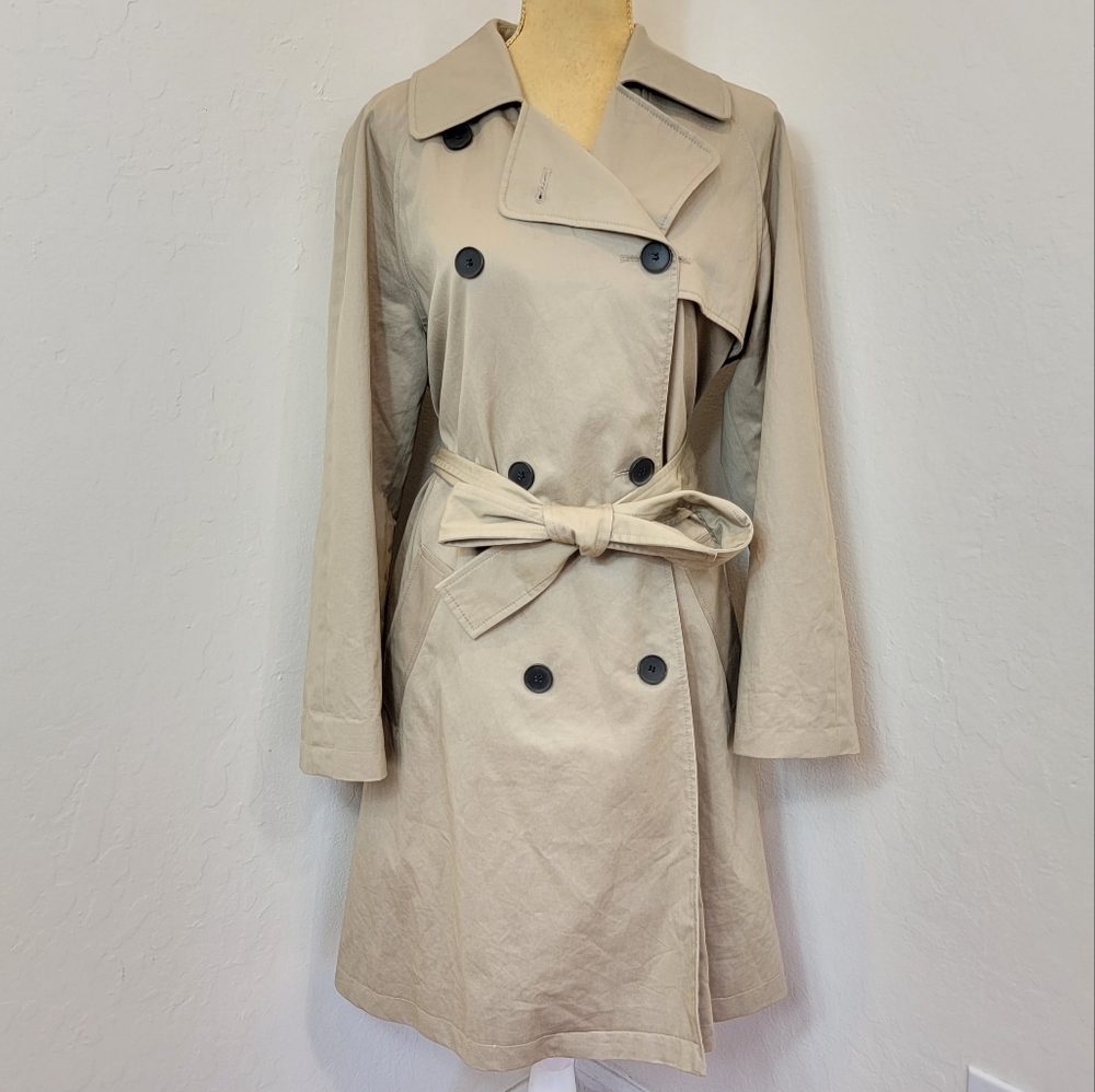 Everlane the modern trench coat in khaki